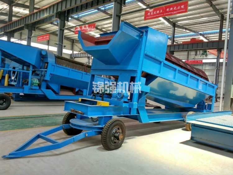 移動(dòng)篩砂機(jī)(圖2) 移動(dòng)式篩砂機(jī)(圖2)